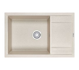 Оборачиваемая кухонная кварцевая мойка GRANULA GR-7805 780х500 мм, пирит 