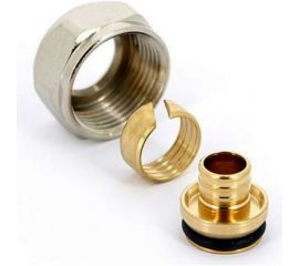 Соединитель Uni-Fitt обжим-В 16(2.2)х3/4""EK, для полиэтиленовых труб 682N1634 