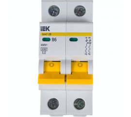 Автоматический выключатель IEK ВА47-29 2Р 6А 4,5кА х-ка В MVA20-2-006-B 