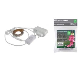 Комплект светодиодной ленты TDM SMD2835-60 LED/м-12 В-4,8 Вт/м-IP20-3000 К 1 м, 6 Вт SQ0331-0222 