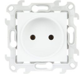 Розетка Simon 2К без защитных шторок, белый 2450442-030 