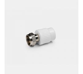 Муфта с накидной гайкой и латунной втулкой КОНТУР PPR D20-1/2 011224020100 