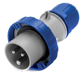Кабельная вилка DKC 16А, 2P+E, 230В, IP67 DIS2181633 