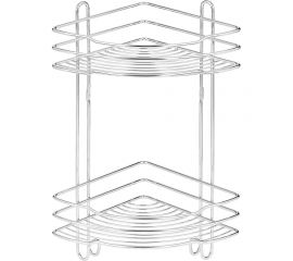 Полка ЧМЗ Стамбул настенная, угловая, 2 яруса 501-005-01 