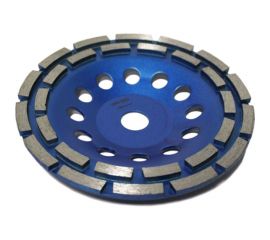 Чашка алмазная двухрядная АШК PRO (180х22.2 мм) DIAMASTER 121.121.7231 