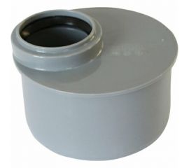 Переход ООО МультиМирПласт 110/50 короткий серый ПРХ ВК 110/50 КР 