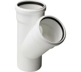 Тройник Sinikon 110х110 мм, 45 градусов, КОМФОРТ 508025.K 