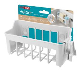 Подвесной держатель Econova Helper на присосках, 188х89х93 мм, белый 433226916 