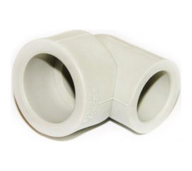 Полипропиленовый угольник Гроссис переходной D25-D20 0301698 