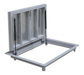 Напольный стальной люк Эвент (Э) ЛНСЭ 90x90 