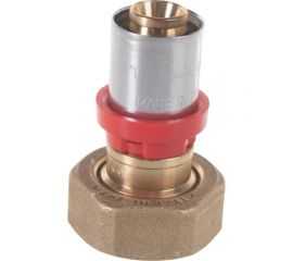 Муфта пресс-В TIEMME с накидной гайкой, евроконус, 16x3/4""x18 1650076 