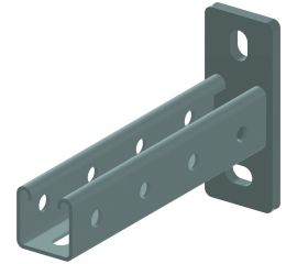 Консоль УМС Strut 41x41 мм, осн. 350 мм SK-41-350 