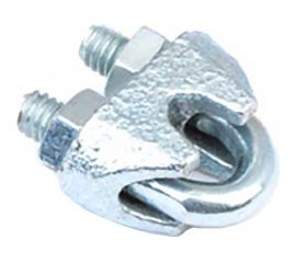 Зажим троса Стройбат DIN 741 3мм белый цинк 20 шт 308450 