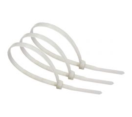 Хомут TDM 2,5х80 мм, нейлон, белый, 25 штук SQ0515-0302 