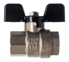 Шаровой полнопроходной кран STOUT ВР/ВР, ручка бабочка 1/2 SVB-0002-000015 