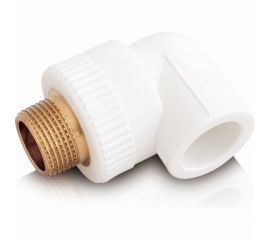 Уголок Blue Ocean полипропиленовый комбинированный НР - 20x1/2 PPRF/ET90E(W)-20x1/2" 