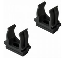 Крепеж-клипса для трубы TDM ПНД 20 мм черная SQ0405-0112 