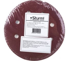 Бумага шлифовальная (20 шт; 180 мм; зерно 220; 8 отверстий) Sturm DWS6010-9220 