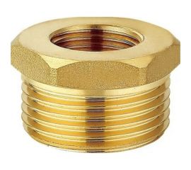 Футорка DOUBLE-LIN резьбовая латунная Н/В 1.1/4" х 1/2" LL6033 (1 1/4"x1/2") 