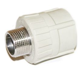 Полипропиленовый переходник Гроссис НР 32-3/4" 0301843 