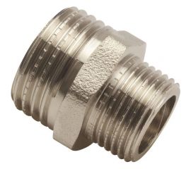 Переходной ниппель AQUALINK 1/2х3/4 нар-нар (Цена за упаковку 10 шт.) арт. 2535 