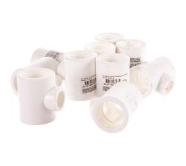 Переходной тройник PRO AQUA PP-R белый 40-25-40 мм PA14541Pb 