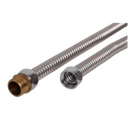 Гибкая подводка с 2-мя прокладками, ниппелем и гайками 1/2"" Kofulso KF 15/500 г/ш 