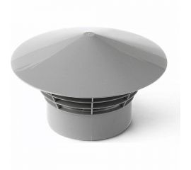 Вытяжной зонт РемоКолор внутренняя канализация, серый, 110 мм 145-170 