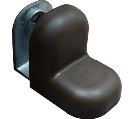 Крепежный стальной уголок Локри 20x20 мм, черный, 4 шт. 2/100 