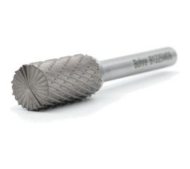 Борфреза твердосплавная Bohre цилиндрическая с торцовыми зубьями, тип В 12-25-М-06-L70 КБ001387 