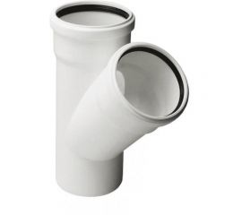 Тройник Sinikon 50х50 мм, 87 градусов, КОМФОРТ 508017.K 