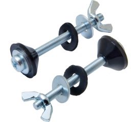 Крепление бачка к унитазу MasterProf с гайкой ""барашек"" М8, 2 шт. ИС.131752 