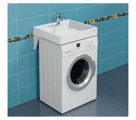 Умывальник над стиральной машиной СаНта Юпитер 60х55 с кронштейнами 900130 