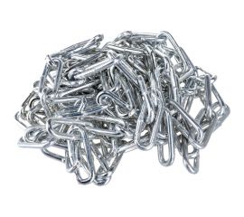 Сварная цепь Стройметиз М6 DIN 763 длиннозвенная 5 м пакет 416625 