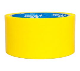 Упаковочная клейкая лента X-Glass желтая, 50 мм, 41 м, 43 мкм, арт 1405 УТ0007010 