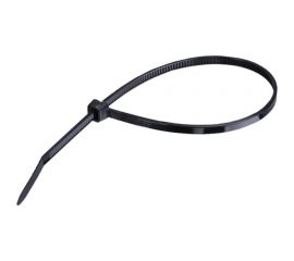 Нейлоновая стяжка SUPRLAN 4.8х300 мм черная UV 100pcs 06-1013 