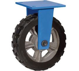 Колесо сверхбольшегрузное обрезиненное неповоротное FHd 80 (200 мм; 850 кг) А5 1001622 