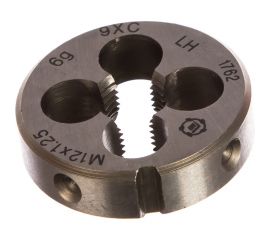 Плашка М 12 х1.25 9ХС левая ТМ Туламаш 143498 