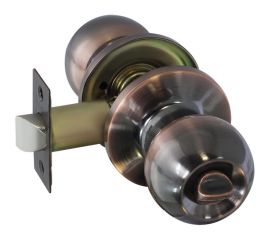 Ручка-защелка НОРА-М NEW стар.медь ЗШ-03 фикс. 15693 