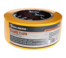Малярная лента для четких границ Rollingdog Washi Tape 48 мм, 50 м 80855 