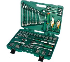 Универсальный набор торцевых головок, 78 предметов, Jonnesway S04H52478S 