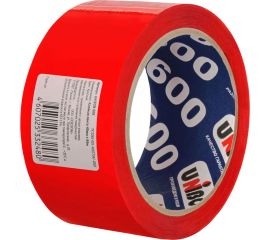 Упаковочная клейкая лента UNIBOB красная 48 мм х 66 м 600 214933 