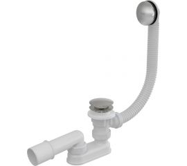 Сифон для ванны Alca Plast CLICK/CLACK, металл A504CKM 