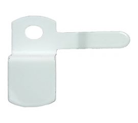 Держатель профиля с окантовкой 20 мм Агат белый 4202.07 