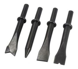 Набор разнопрофильных зубил Forsage 4 предмета (круглая посадка d 10 мм, длина - 125 мм) 50336 F-RP7002-4 