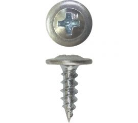 Саморез с прессшайбой Daxmer пш 4,2x13 800 шт., цинк, усиленный, острый 417930 