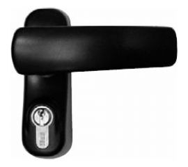 Внешняя ручка для накладной антипаники, в комплекте с полуцилиндром HOME H-301 RH301CIL 