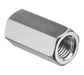 Соединительная гайка Метиз-Эксперт М8 оц DIN 6334 уп. 200 шт. 00-00012453 