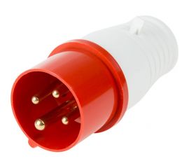 Вилка REXANT 014 переносная 3Р+РЕ 16А 380В IP44 11-8901 