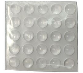 Самоклеящийся прозрачный демпфер Скобяной 8х3 мм 008462 